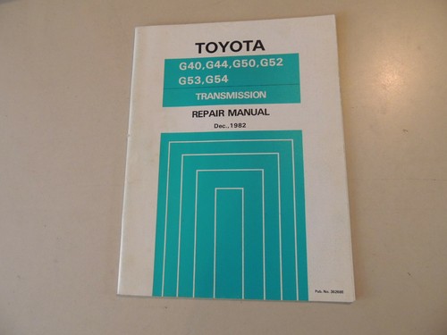 Repair manual