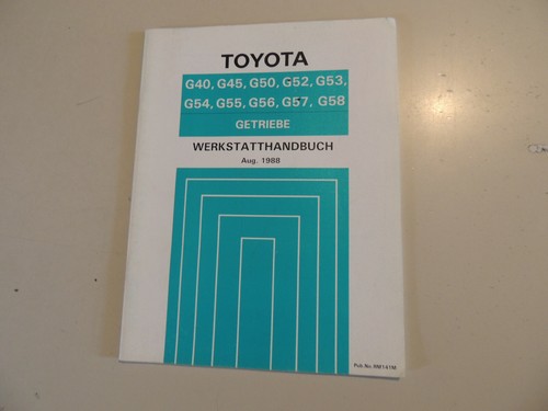 Werkstatthandbuch toyota - werkstatthandbuch,